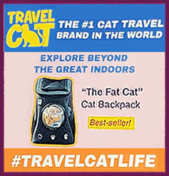 Travel Cat - Fat Cat Pack - Cest Seller - Back Pack