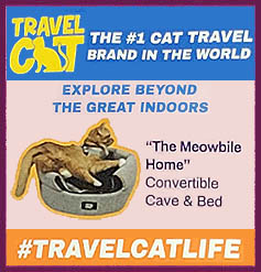 Travel Cat - Meowbile Home - Cat Bed Cave