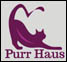 Purr Haus - Logo; Link to Homepage